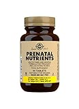Solgar Nutrientes Prenatales Para Embarazo Y Lactancia - Comprimidos, Multicolor, 60 tabletas, Vanilla